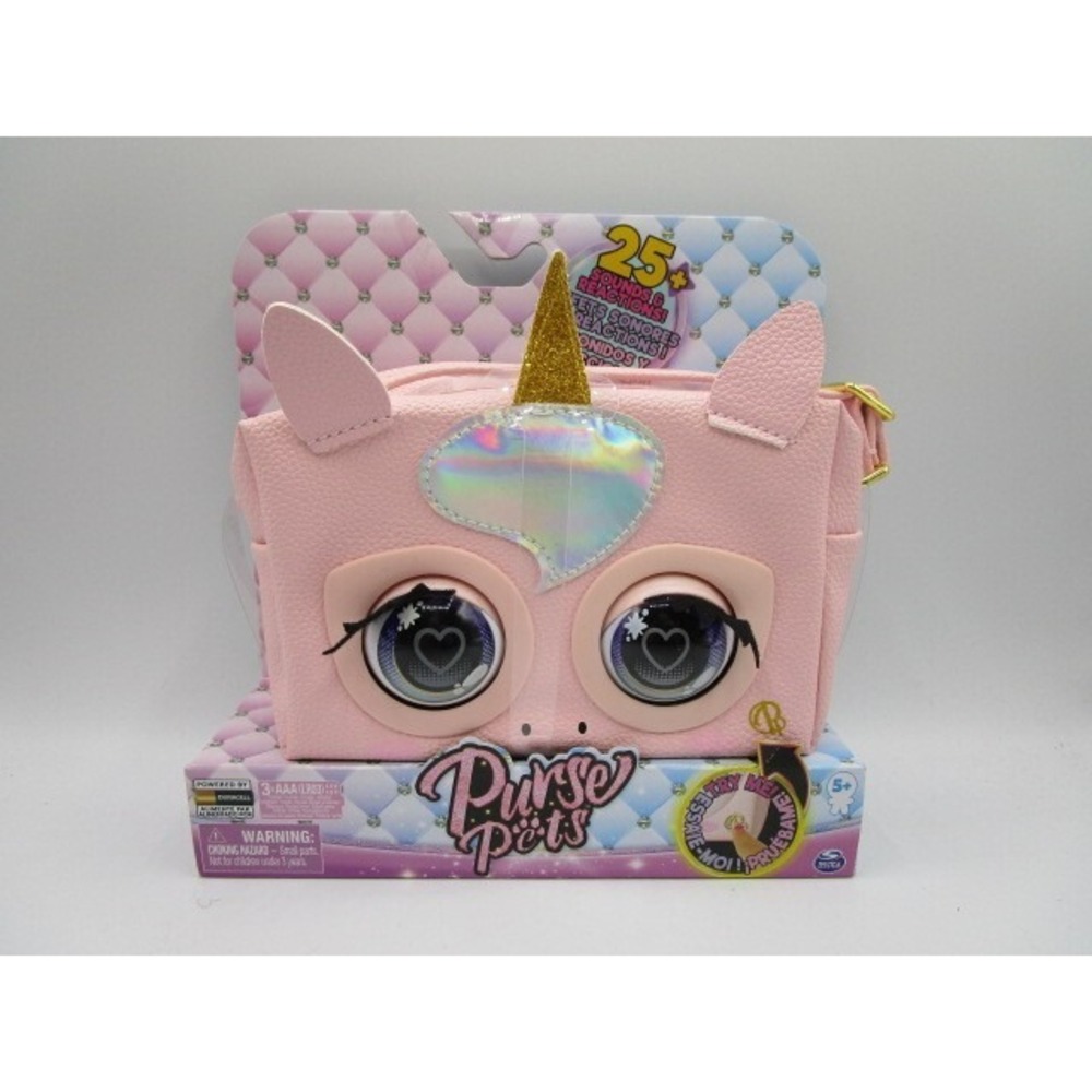 Purse Pets Glamicorn Unicorn Interactive Purse With Over 25 Sounds & Reactions